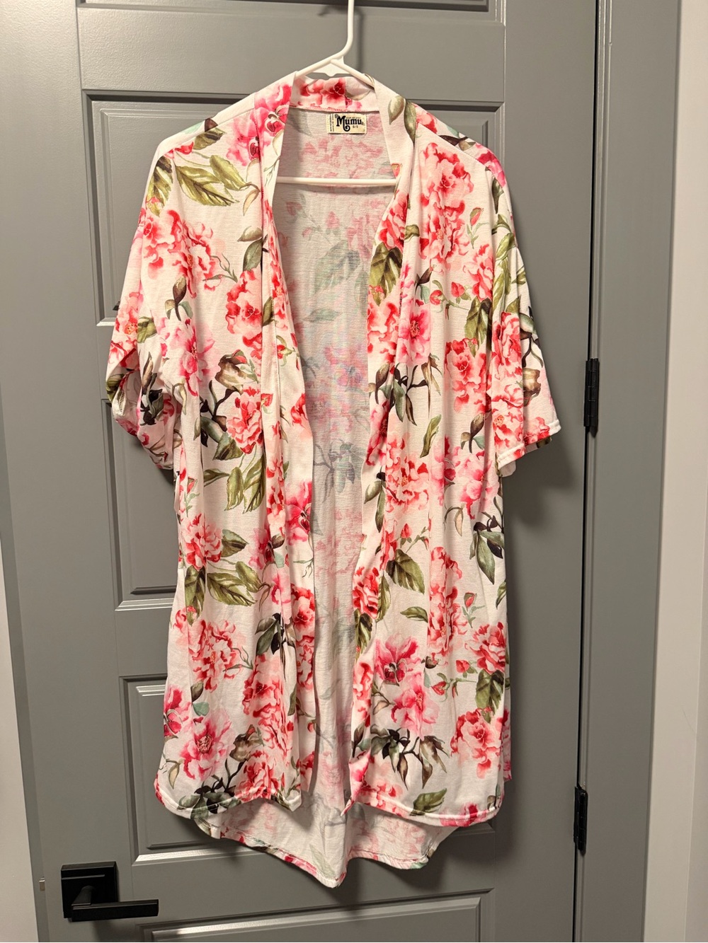 Show Me Your Mumu Brie Kimono Robe "Garden of Blooms" OS